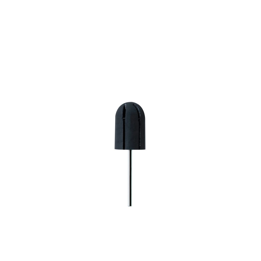 Rubber pin for rounded pedicure abrasive caps 13mm